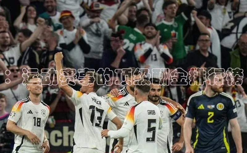 ：运动赛事的顶级酬金排行榜